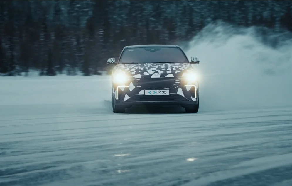 TOGG T10F Kar ve Buzda Test Sürüşü Paylaşıldı!