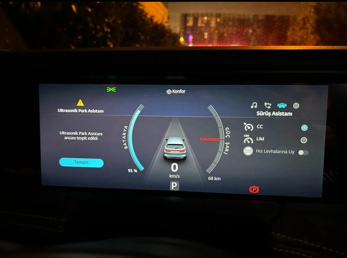 TOGG Enerji Sistemi Arızası Çözümü
