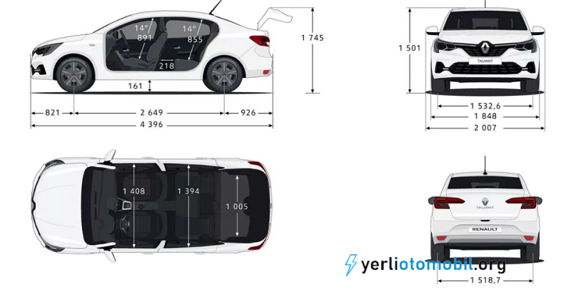 Renault Taliant iç ve dış tasarımı nasıl