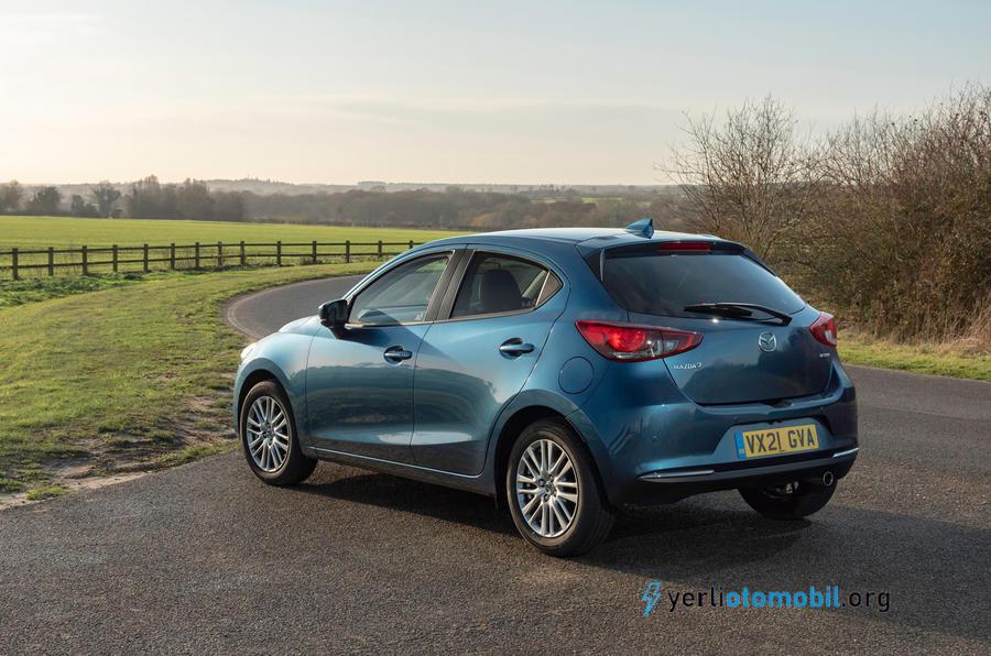 Güncellenen 2021 Mazda 2 modeli 113 beygir güç üretiyor